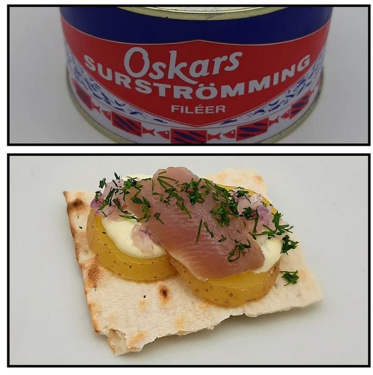 Jak jeść surströmming- Pyszności