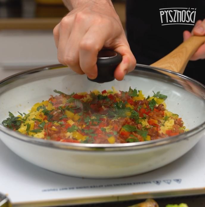 Omlet z brokuła- Pyszności