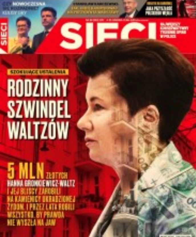 Najnowsza okładka tygodnika. 