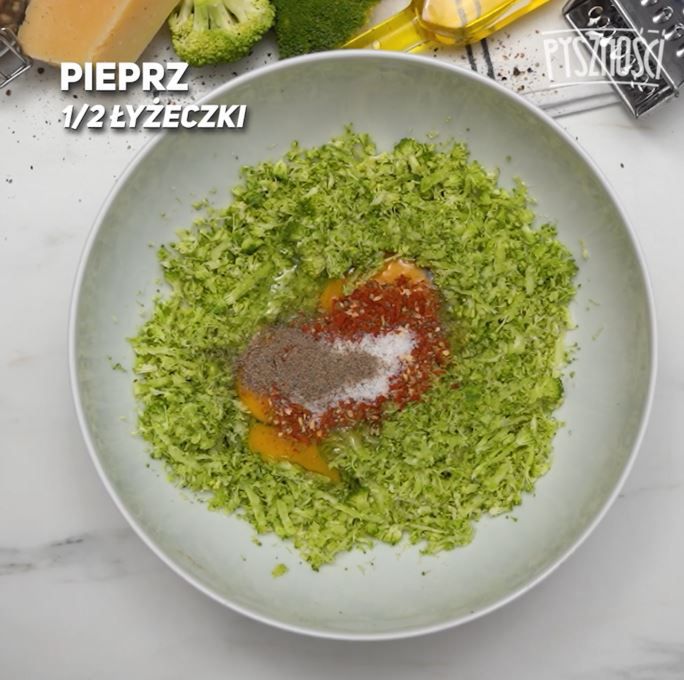 Omlet z brokuła- Pyszności