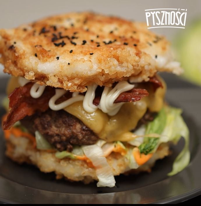 Japoński burger- Pyszności