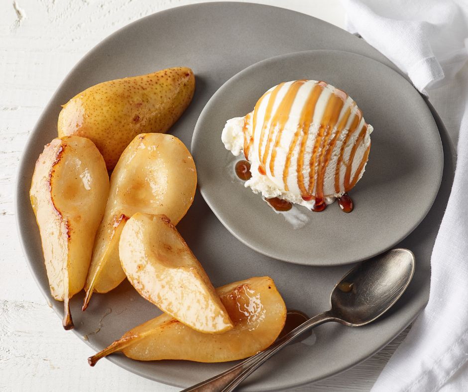 Karmelizowana gruszka- Pyszności