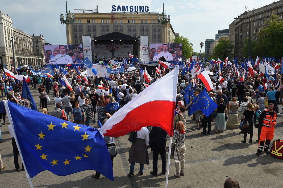 Tak "Wiadomości" TVP pokazały Marsz Wolności. "Frekwencja porażką PO"