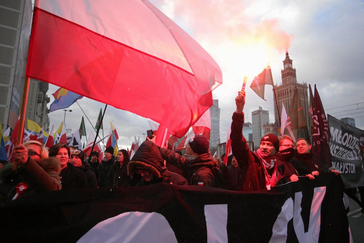 Niemiecki dziennik: upiorna atmosfera Marszu Niepodległości. "Dlaczego w Polsce?"