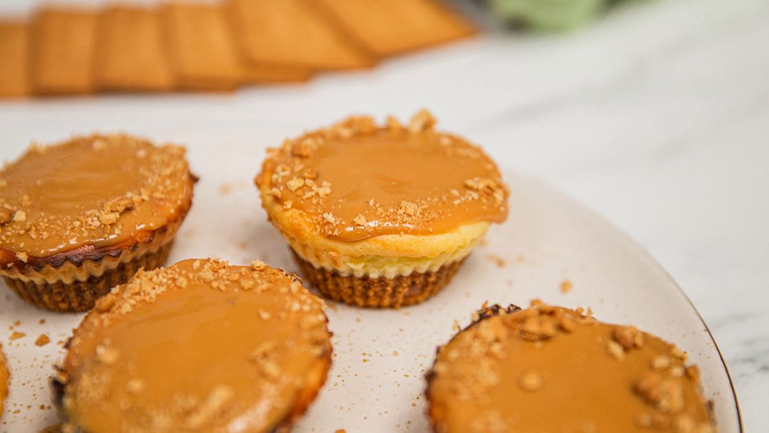 Mini serniczki z masą kajmakową- Pyszności