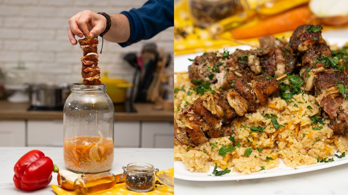 Szaszłyki ze słoika- Pyszności