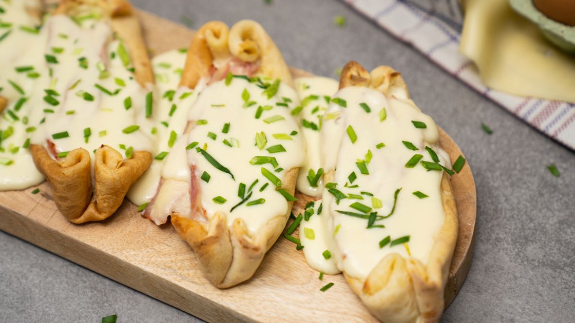 Naleśnikowe gondole- Pyszności