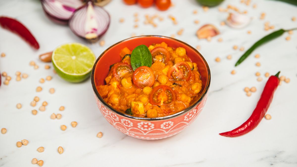 Curry z ciecierzycą - Pyszności