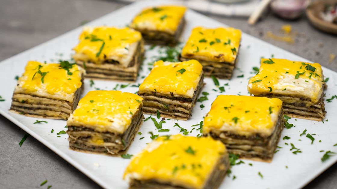 Tortille z pieczarkami- Pyszności