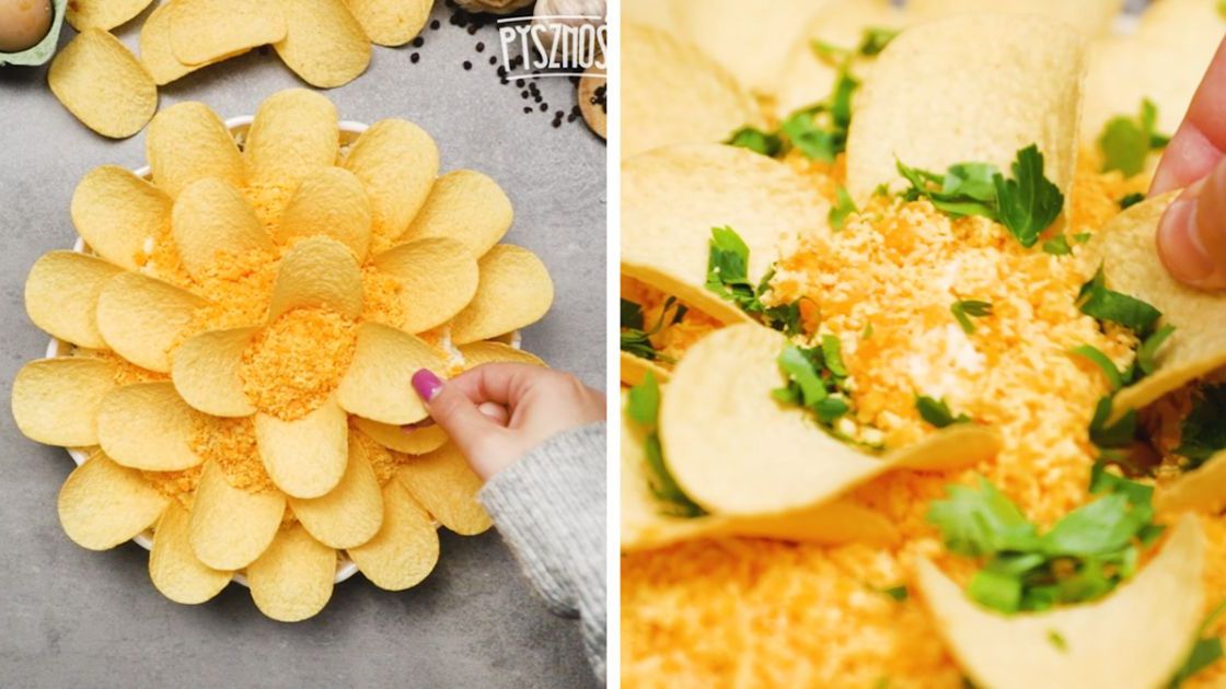 Sałatka chryzantema- Pyszności