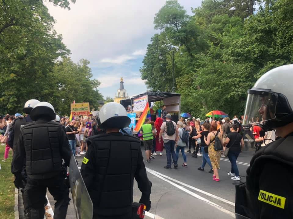 Białystok. Eskalacja podczas Marszu Równości. W ruch poszedł gaz