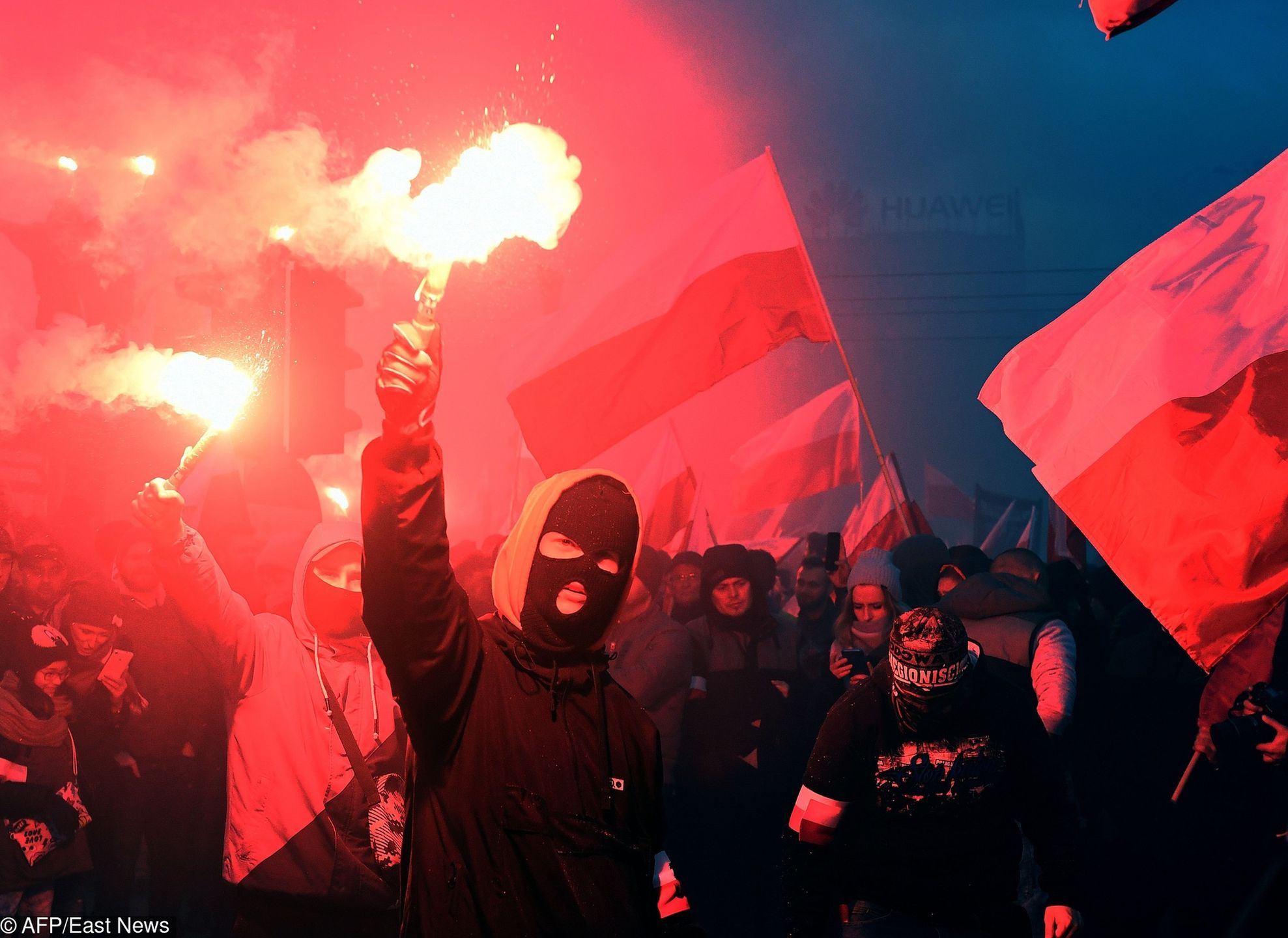 Marsz Niepodległości w Warszawie 