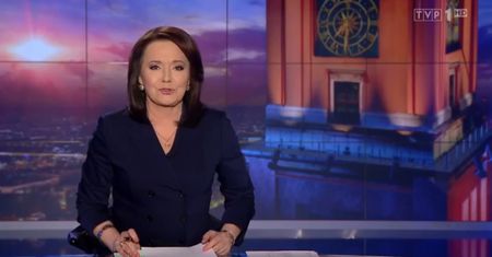 "Wiadomości" przemilczały kolizję samochodu prezydenta Dudy
