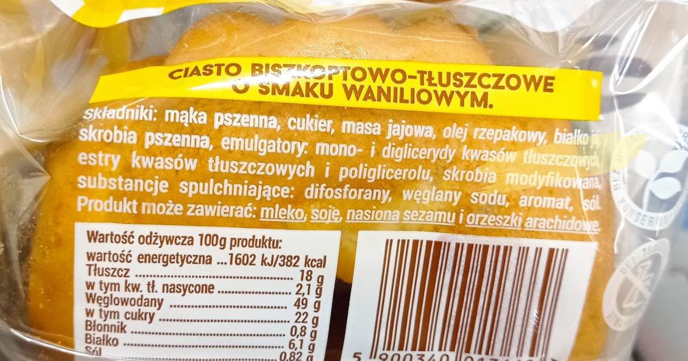 Wielkanocna baba w supermarkecie- Pyszności