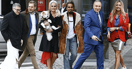 Gwiazdy w "Dzień Dobry TVN": Małgorzata Rozenek, Iwona Burnat, Wojciech Amaro z księdzem...