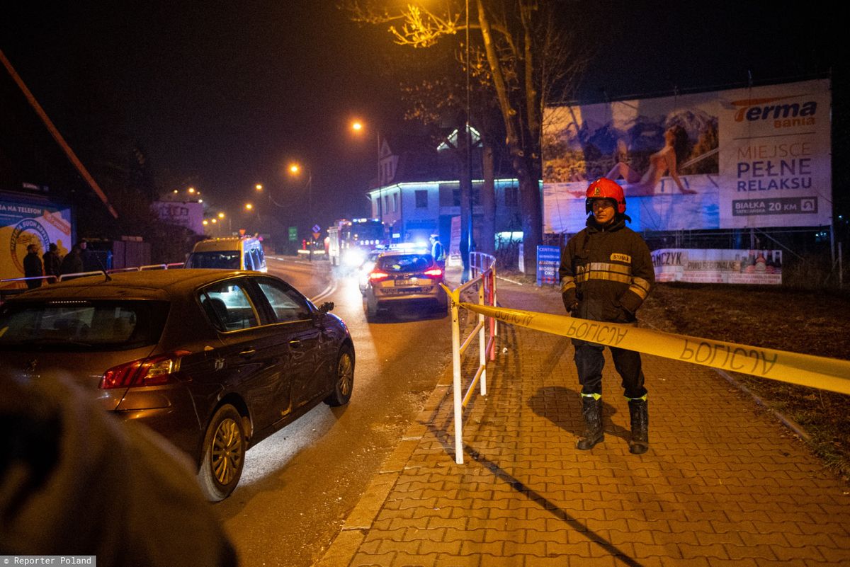 Policyjny pościg w Zakopanem. Padły strzały ostrzegawcze