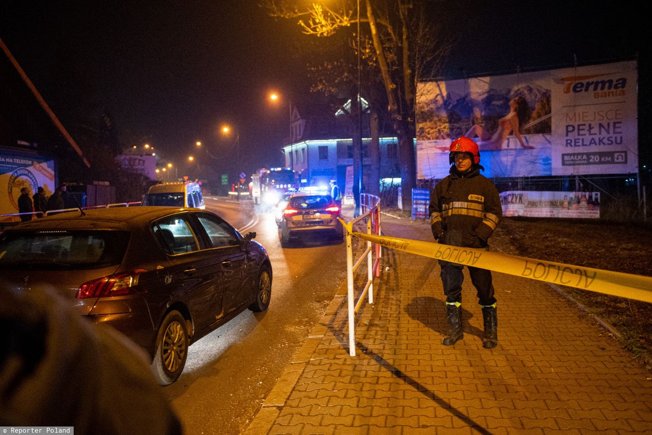 Policyjny pościg w Zakopanem. Padły strzały ostrzegawcze