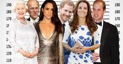 Kto jest najwyższy w rodzinie królewskiej? Porównaliśmy wzrost Meghan i Kate, Williama i Harry'ego, i… wszystko jasne!