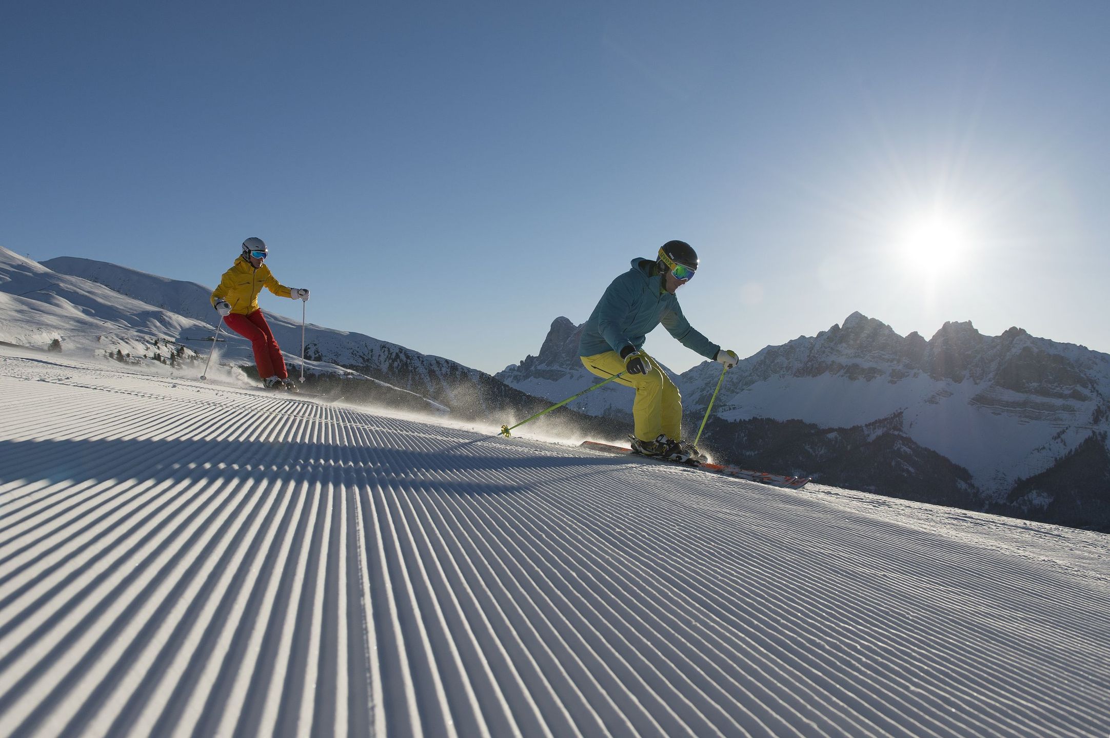 Shooting Plose Brixen Skifahren Bergrestaurant Winter Manuela Oskar 26-01-2013 
