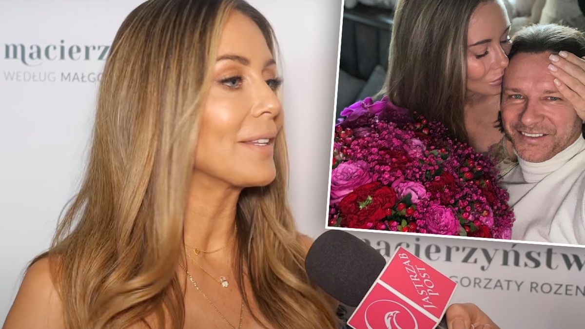 Małgorzata Rozenek o urodzinach Radka Majdana