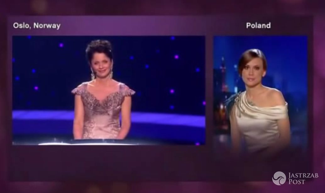 <h2>Aleksandra Rosiak podawał punkty z Polski na Eurowizji</h2>