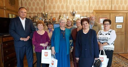Mieszkańcy Osieka z wizytą u starosty