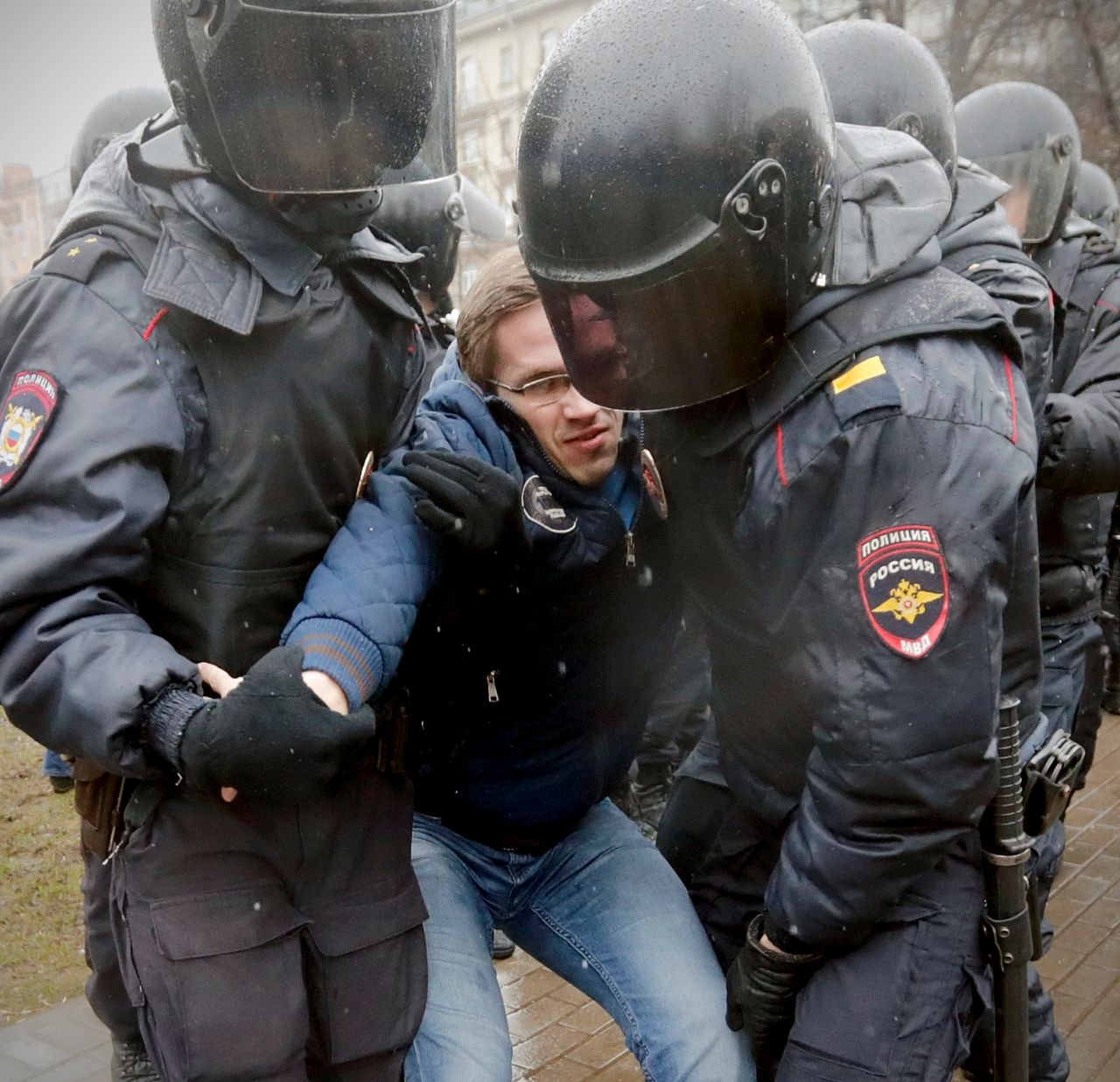 Znowu niespokojnie w Rosji. Dziesiątki zatrzymanych