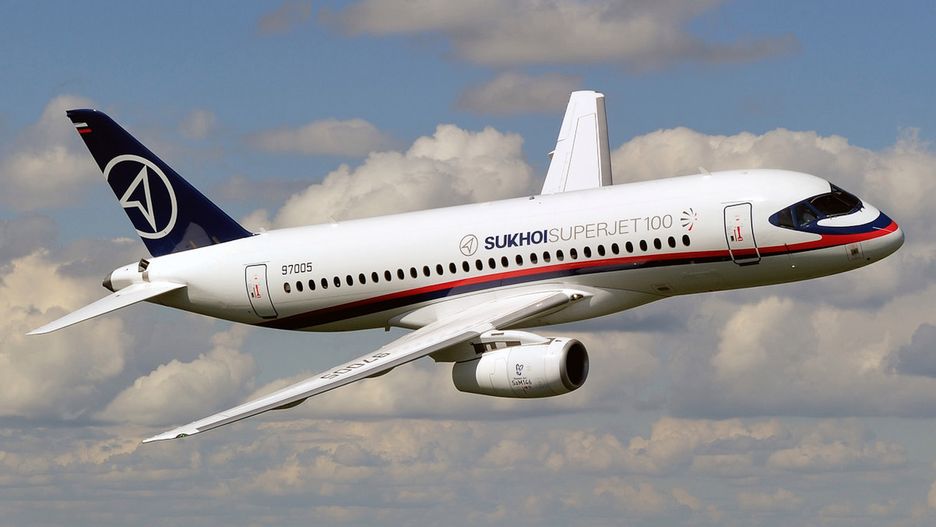 Rosyjski samolot SSJ-100