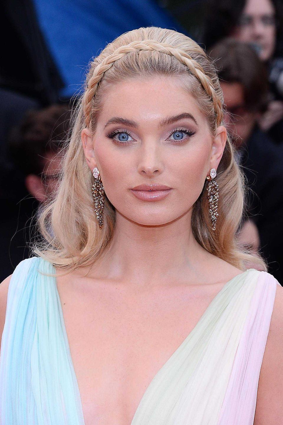Elsa Hosk - fryzura,  A Hidden Life, Cannes 2019