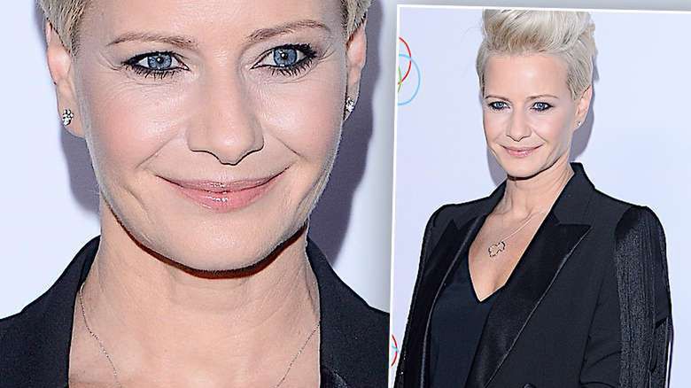 Małgorzata Kożuchowska na Wigilii ATM