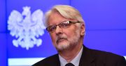 Witold Waszczykowski chce tłumaczeń od Tuska. "Mam nadzieję, że wyjaśni tę sprawę"