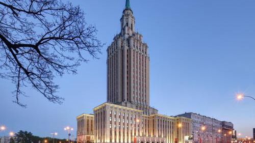 Budynek ten został zbudowany w latach 50. ubiegłego wieku