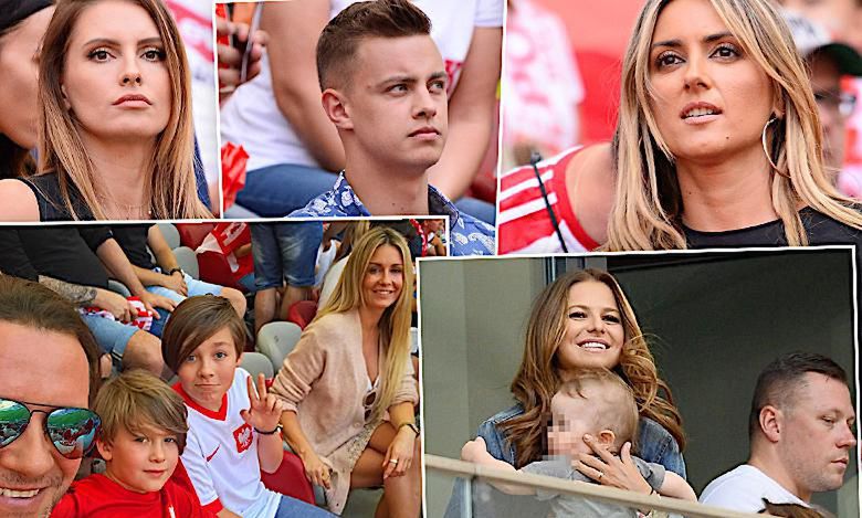 Gwiazdy i WAGs na meczu Polska-Litwa: Anna Lewandowska, Karolina Szostak, Szymon Majewski, Dominika Grosicka