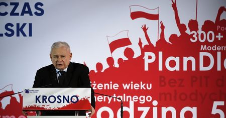 Konwencja Prawa i Sprawiedliwości w Krośnie. Jarosław Kaczyński: Polska została zrabowana