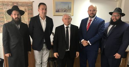 Spotkali się z Jarosławem Kaczyńskim jako przedstawiciele polskich Żydów. Kim są?