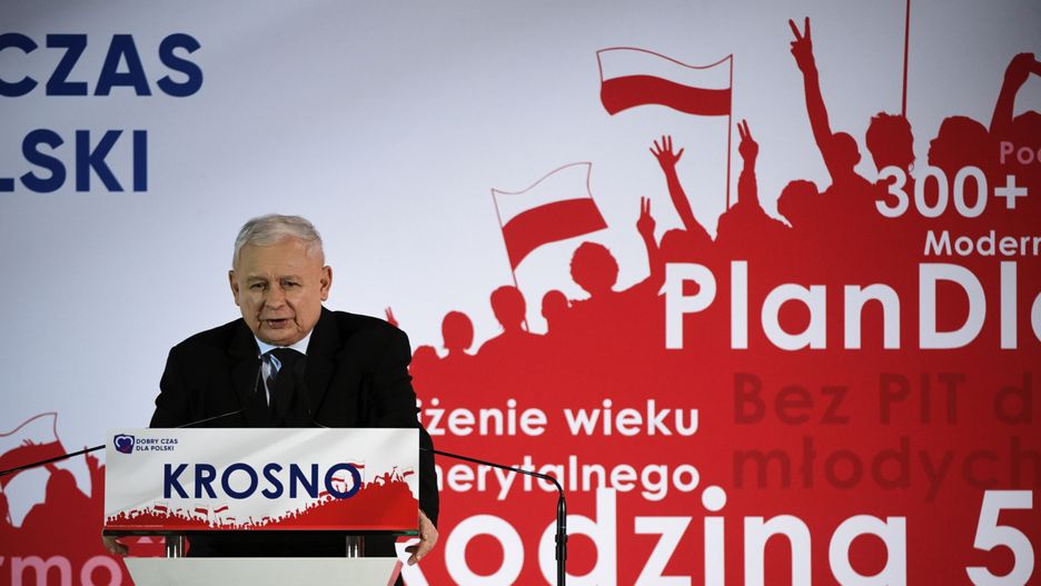W niedzielę lider PiS odwiedził Krosno