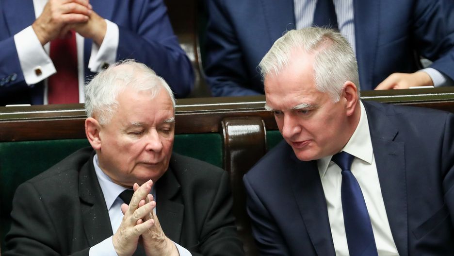 Jarosław Kaczyński i Jarosław Gowin nie mają umowy koalicyjnej na nadchodzącą kadencję