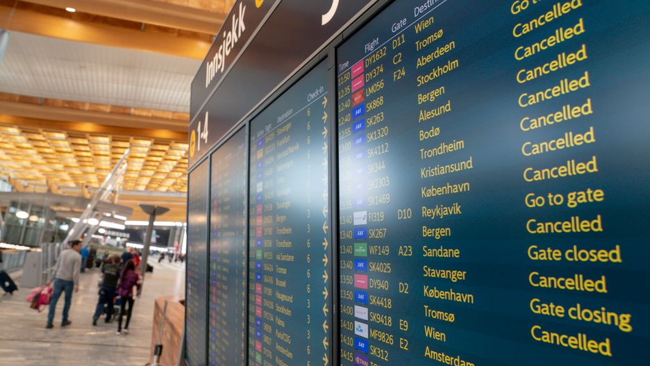 Lotnisko Oslo Gardermoen w Norwegii