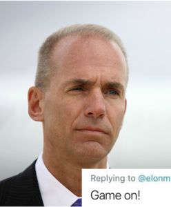 Boeing podejmuje wyzwanie Elona Muska. "Game on!"