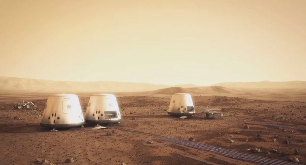Wizualizacja marsjańskich habitatów Mars One 