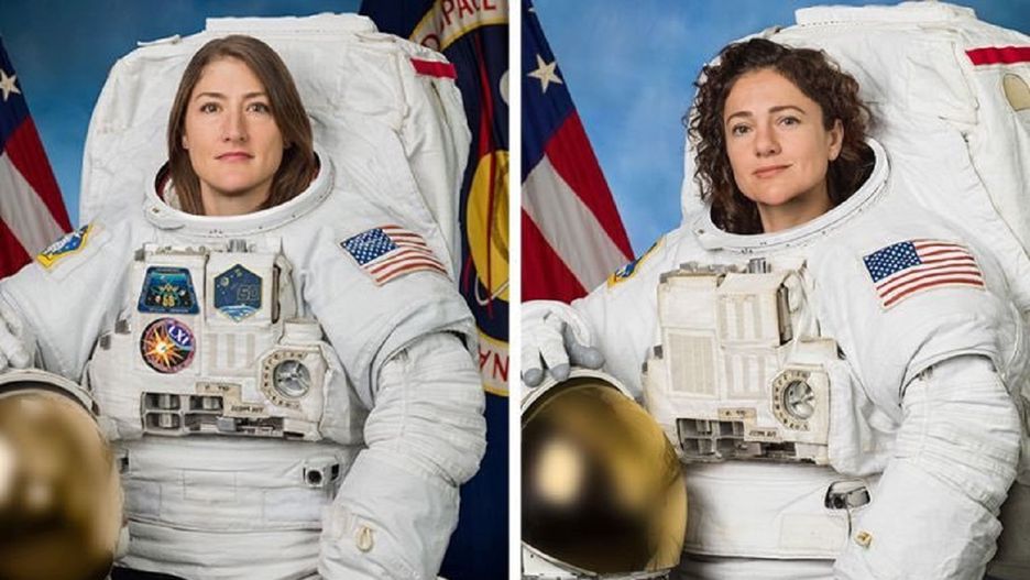 NASA. Pierwszy spacer kobiet w kosmosie