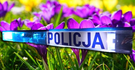 Policja w pierwszy dzień wiosny