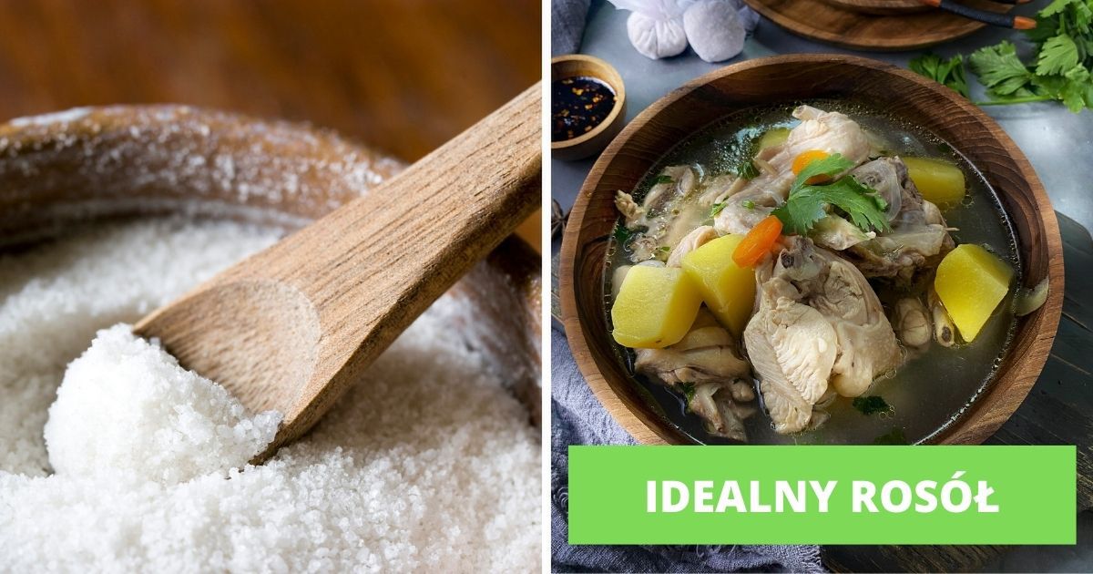 Ile soli dodać do rosołu? Istnieje jedna, złota zasada znana od pokoleń
