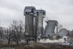 Wrocław: Wielki wybuch. Wyburzono cztery silosy w Popowicach