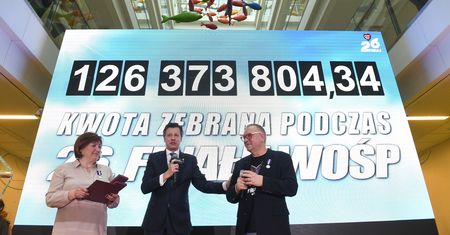 Podsumowanie 26. Finału WOŚP. Padł rekord!