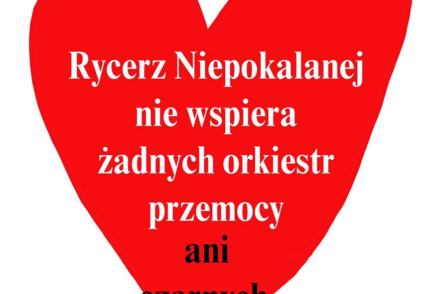 28. Finał WOŚP 2020. Franciszkanie: Rycerz Niepokalanej nie wspiera orkiestr przemocy