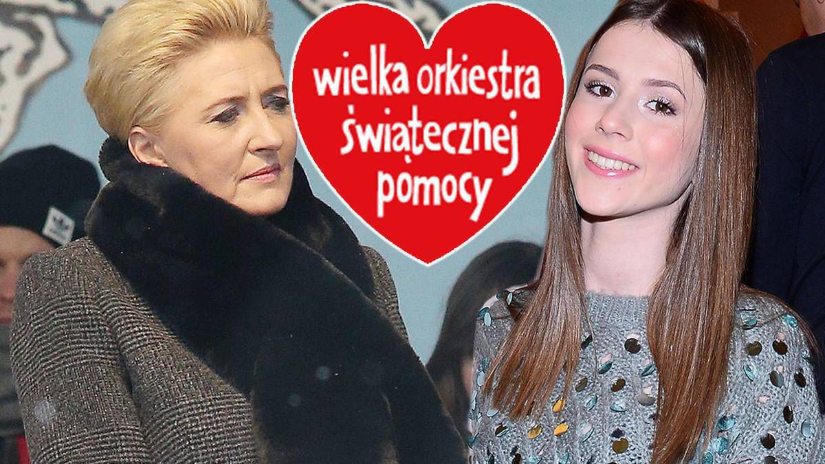 Agata Duda Roksana Węgiel WOŚP 2020