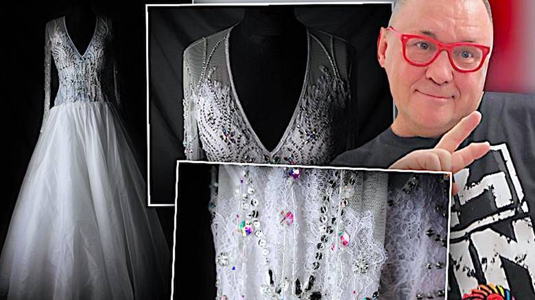 Suknia ślubna Agnieszki Radwańskiej na aukcji WOŚP