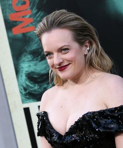 Elisabeth Moss na gali Gotham Awards. Sukienka przysporzyła jej problemów