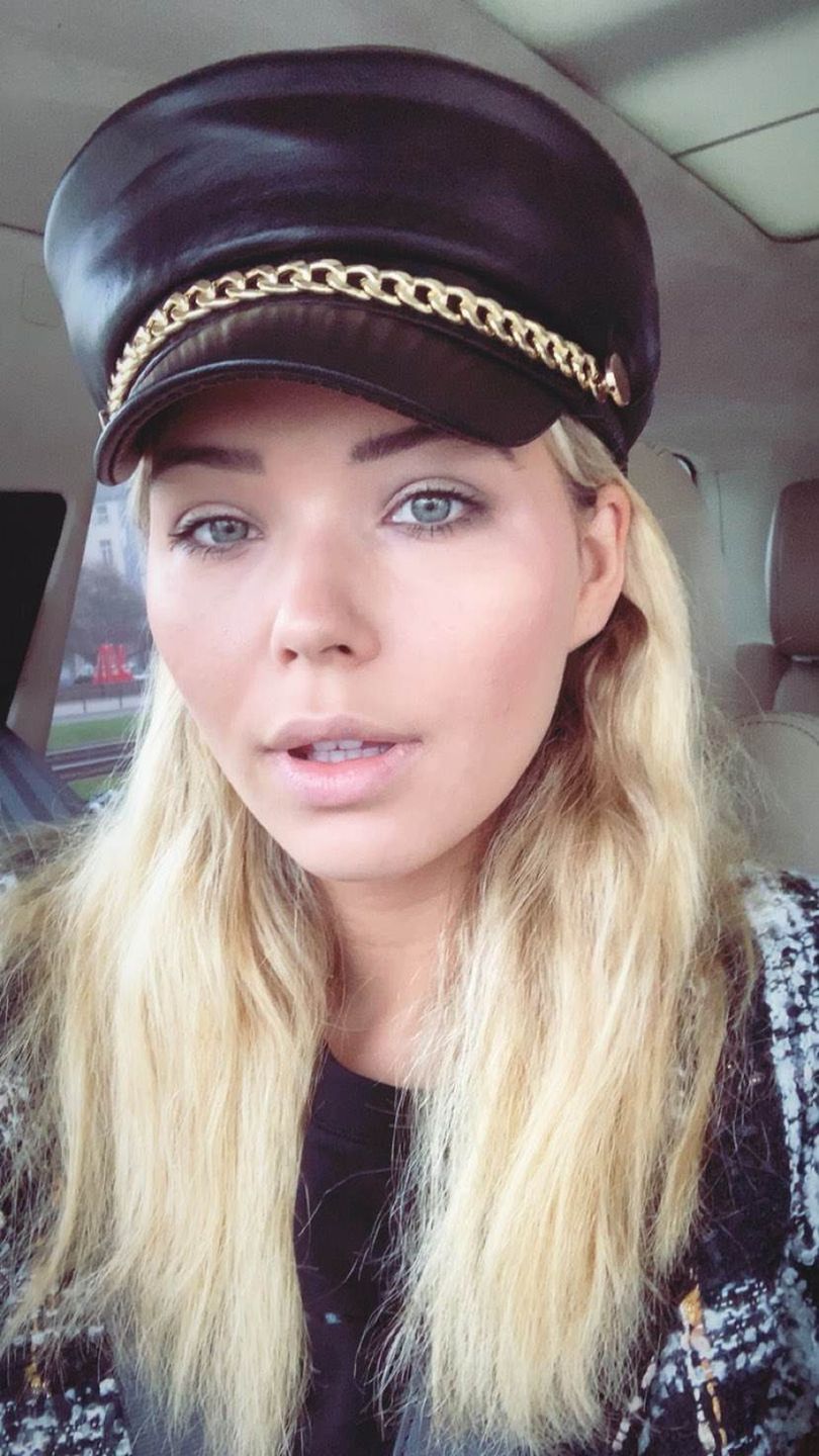 Sandra Kubicka - przed zmianą koloru włosów
